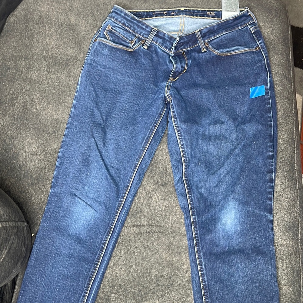 Mid rise jeans pants